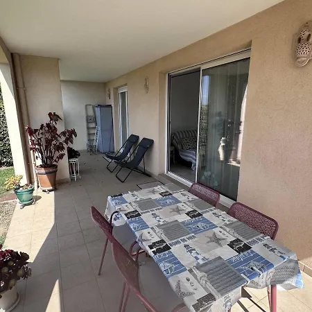 Appartement T2 Avec Jardin Privatif Et Piscine, A 130M De La Plage - Les Issambres - Fr-1-768-41 Les Issambres